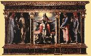 BECCAFUMI, Domenico Trinity fgj oil painting